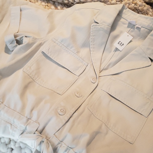 GAP wideleg crop utility jumpsuit Multiple sizes - Picture 8 of 8